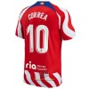 Maglia ufficiale Atlético Madrid Correa 10 Casa 2022-23 per Uomo